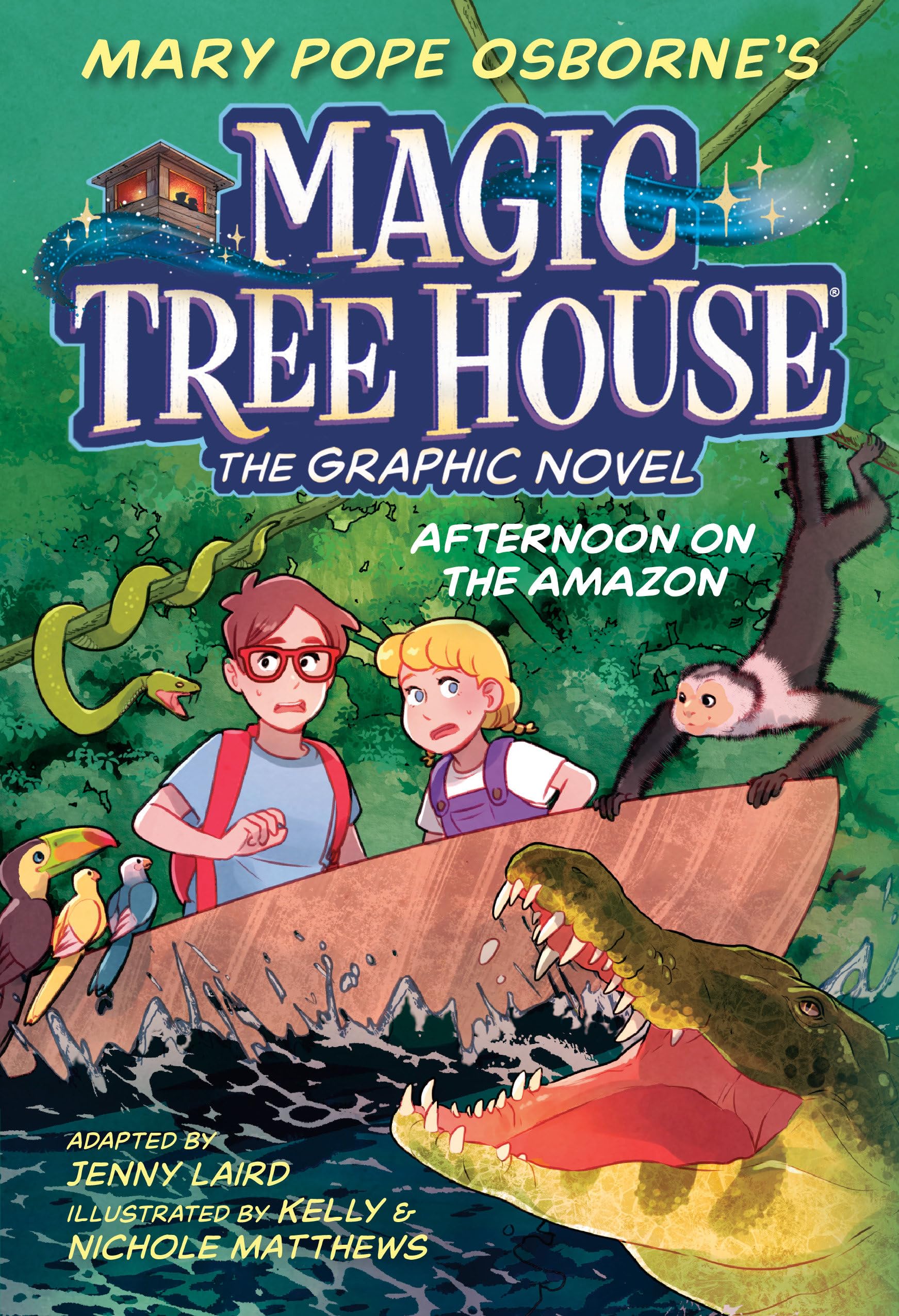 Afternoon on the Amazon Graphic Novel (Magic Tree House)